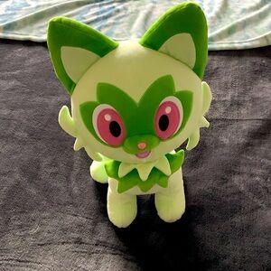 Pokémon nwot Sprigatigo build a bear character 15” stands alone collector,